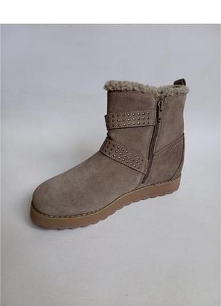 Замшеві черевички skechers 7