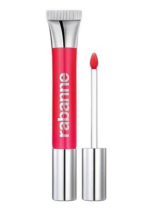 Rabanne glowies lip gloss 8.5 мл — ультраблискучий блиск для губ з ефектом дзеркального сяйва, 038 kiss haters