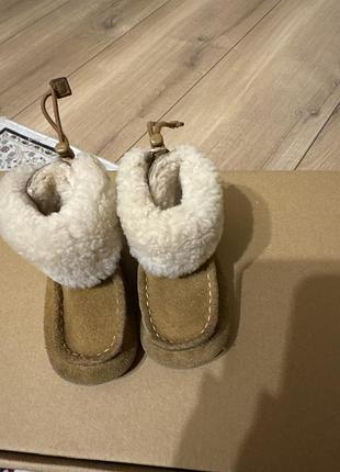 Оригінальні дитячі зимові угги-пінетки ugg australia, розмір 18 (устілка 11 см)