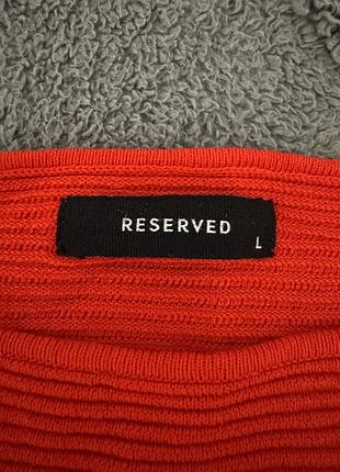 Светр жіночий reserved червоний 4