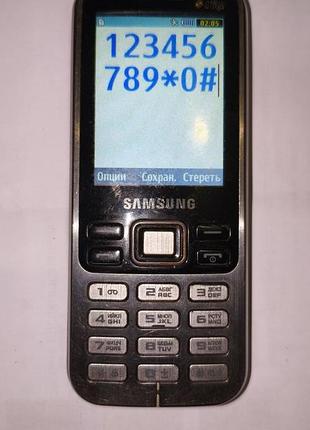 Мобільний телефон samsung c3322, стан на фото, батарея не рідна. включається. деякі кнопки погано натискаються. під ремонт або в колекцію.