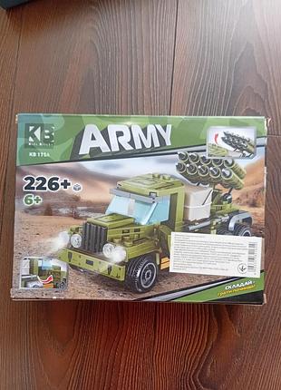 Конструктор для хлопчиків kb army військова техніка