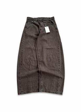 Широкі джинси zara barrel fit зара супер беггі баррел super baggy