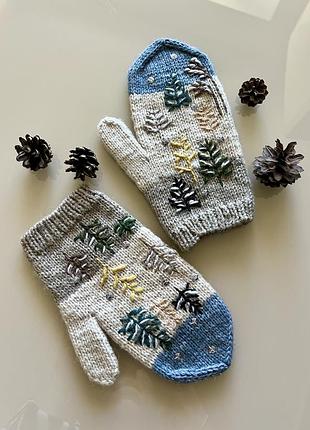 Рукавички (baby wool, альпака)