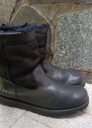 Мужские кожаные зимние сапоги ugg australia (оригинал)