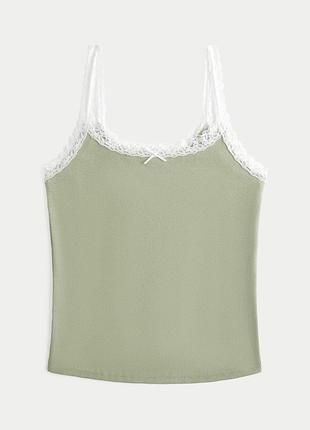 🤍топ для дівчинки new look, зелений, 134 см💚