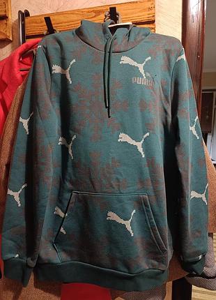 Спортивний костюм чоловічий puma теплий з капюшоном