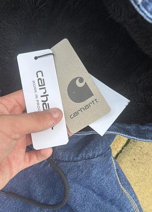 Куртка чоловіча carhartt active jacket синя 6