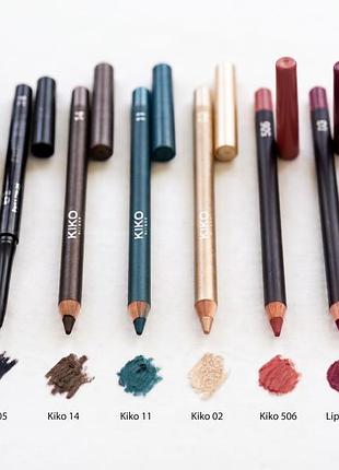 Набір косметичних олівців kiko та inglot для очей та губ, 100 грн / шт