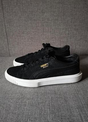 Мужские замшевые кеды кроссовки puma breaker suede кеды платформа
