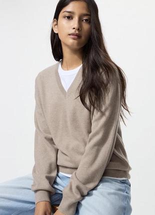 Жіночий джемпер бренду с&а з лінійки premium / pure cashmere.