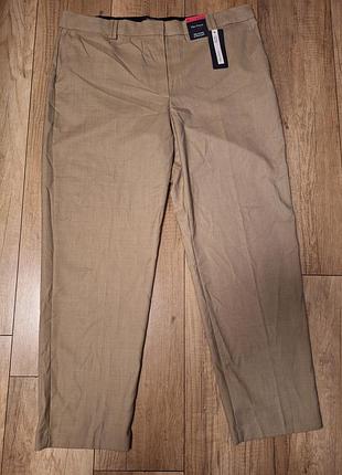 Новые женские классические брюки marks &amp; spencer the freya relaxed straight,ruk 18 / eu 46
