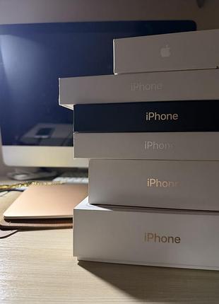 Коробки apple iphone