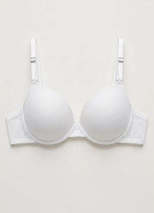 Бюстгальтер ущільнений класичний primark білий 36a 80a