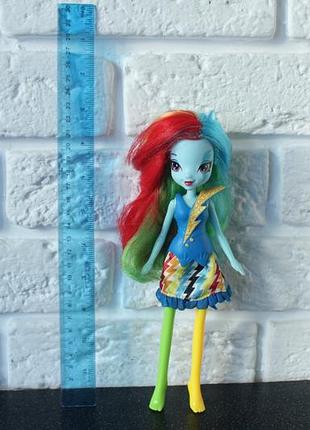 My little pony equestria girls rainbow rocks neon rainbow dash пони. хасбро