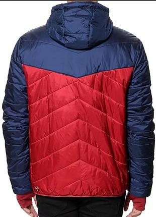 Новая сток спорт мужская куртка puma active norway jacket в двухцветном исполнении (puma red / new navy).s 3