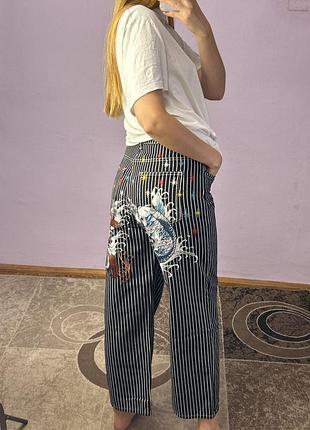 Джинси з вишивкою 6