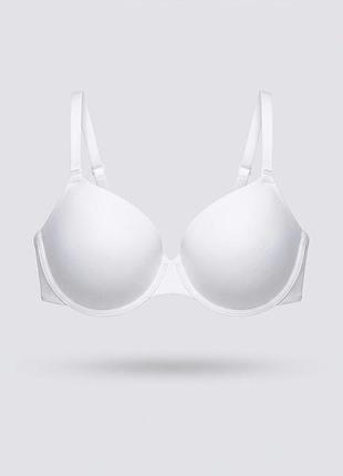 Бюстгальтер ущільнений класичний бавовняний primark білий 38dd 85e