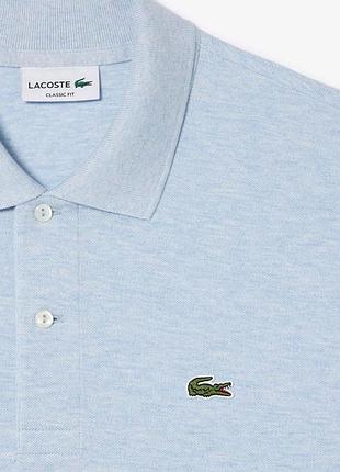Поло чоловіче lacoste блакитне