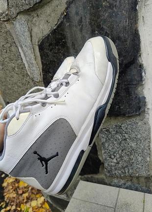 Високі шкіряні кросівки, оригінальні air jordan