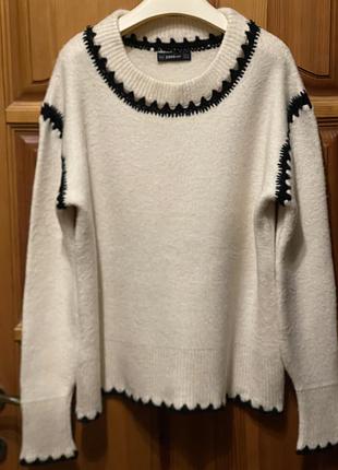Свитер женский теплый оверсайз zara p.s