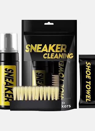 Набор для чистки обуви sneaker foam clean dt-1575