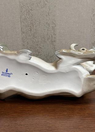 Фарфоровая статуэтка lladro «бык». 10
