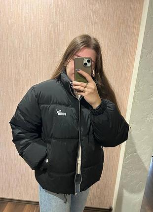 Куртка жіноча puma демісезонна чорна