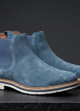 Замшевые ботинки челси timberland sensorflex (р. 47.5 / us 13 / 31–32 см)