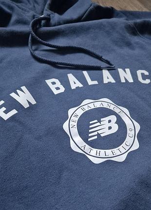 Худі синього кольору new balance 2