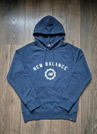 Худі синього кольору new balance