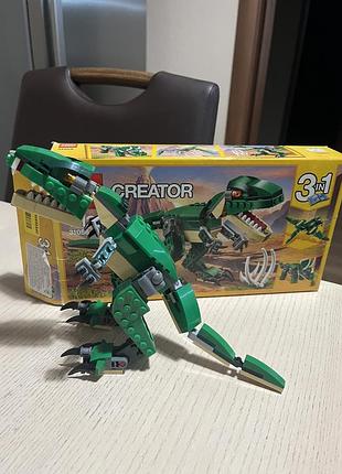 Lego creator 3 в 1 динозаври 176 деталей із 178