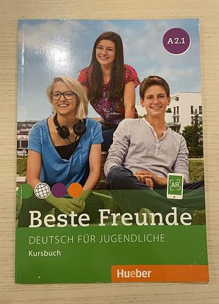 Підручник з німецької мови beste freunde a2.1 kursbuch hueber