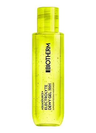 Гель для обличчя biotherm aquasource electrolyte dewy gel 100 мл. тестер