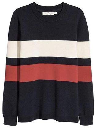 Чоловічий  трикотажний джемпер h&m
