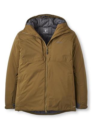 Куртка мужская rab xenair alpine jacket qip-09 oak