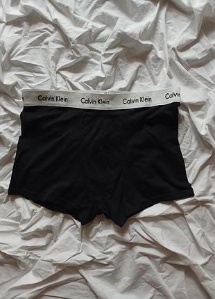 Мужские трусы-боксеры calvin klein (оригинал) - черные