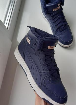 Зимові кросівки puma rebound joy fur
