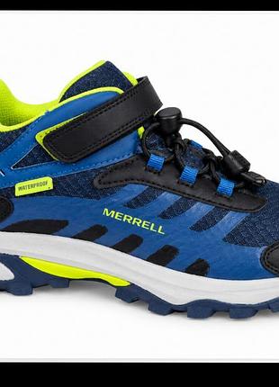 Крутые яркие термоботинки merrell moab speed waterproof
