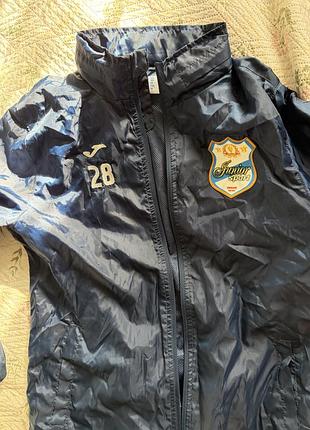 Вітровка для підлітків joma синя розмір xs 152-158 см футбольна