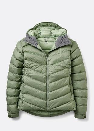 Куртка женская rab nebitron pro jacket qip-24 dark fig green