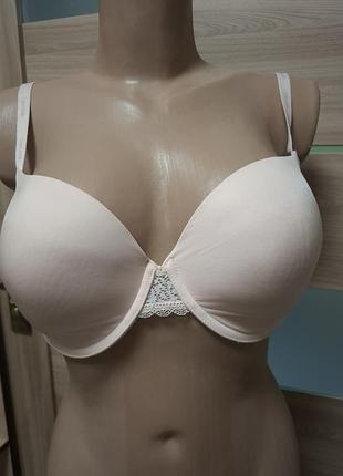 Нежно-розовый кружевной бюстгальтер calvin klein (оригинал)