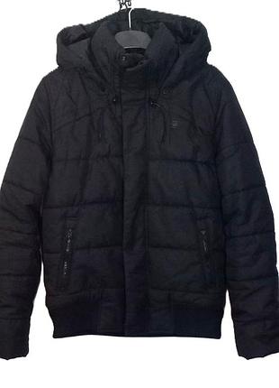 Мужская зимняя куртка бомбер g-star raw whistler hdd bomber, р. l/ 48-50 черная оригинал