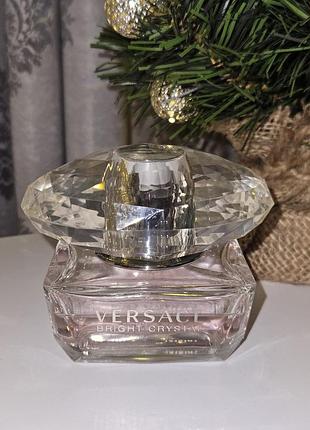 Versace bright crystal оригинал, остаток (30-35)/50мл