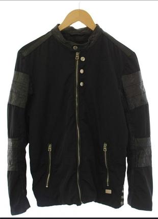 [xl] мужская кожаная куртка diesel