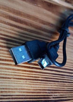 Кабель usb type-a — mini-usb (mini-b), чорний
