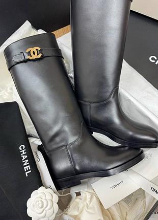 Женские сапоги кожа р.35-41