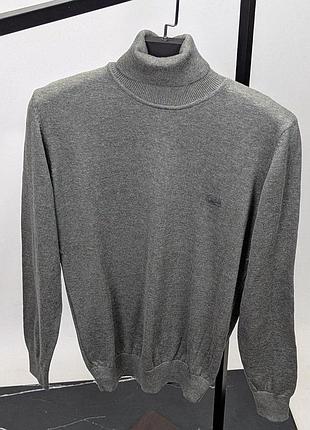 Гольф водолазка lacoste антрацит swiatlct003