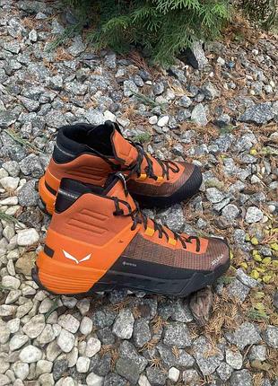 Технологические трекинговые ботинки salewa wildfire nxt mid44x (состоятельный, р. 42.5р-27, 5см)