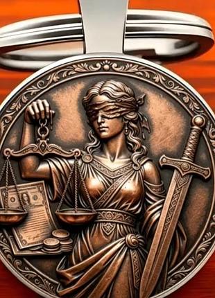 Брелок богиня правосуддя